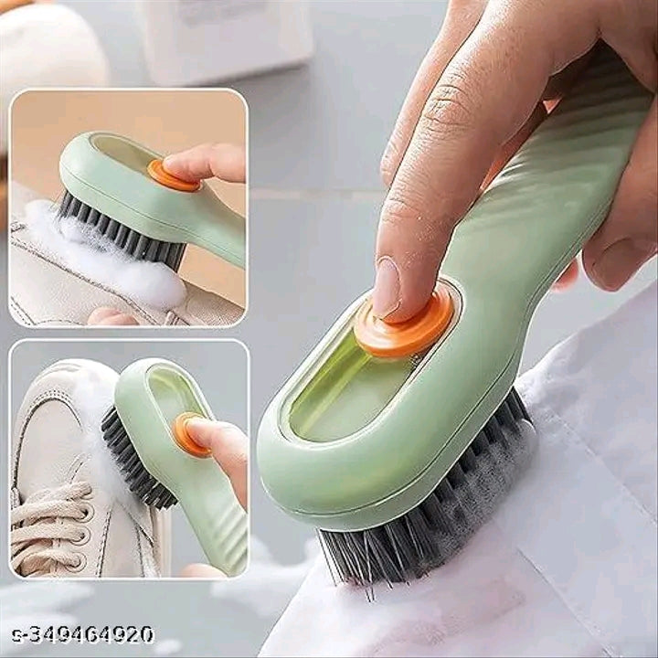 classic Soap Dispensing Cleaning Brush with Handle |