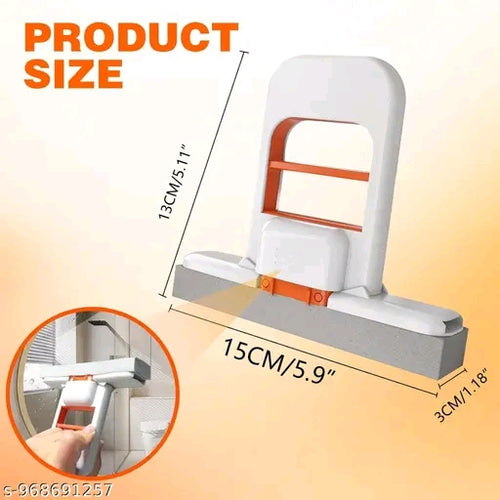 Mini Foldable Desktop Mop, Portable Cleaning Sponge Mop (with a Sponge He...