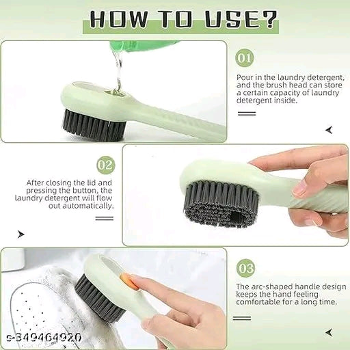 classic Soap Dispensing Cleaning Brush with Handle |