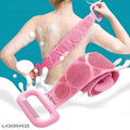 Body Back Scrubber Double Side Bathing Brush for Skin Deep Cleaning Body Scrub...